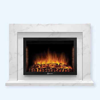 Simple 25 белый мрамор (1283399) Firelight Портал